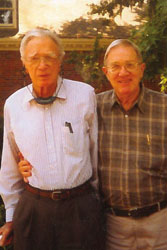 Photo of Lawrence (Larry) Reuss (’29, ’30) and Dick