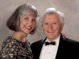 Cynthia Faw, ’75 B.S., ’77 M.A and Edward Sweetnam, B.S. ’51. Link to their story
